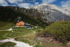 915006_Torrener Joch Alpen Wandergebiet Berglandschaft Naturbild mit Karl von Stahlhaus Berghütte