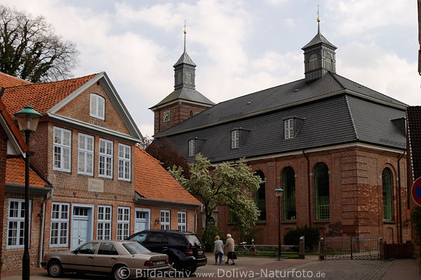 Mdchen-Brgerschule in Uetersen Altstadt ehemalige Schwebeschule am Kloster