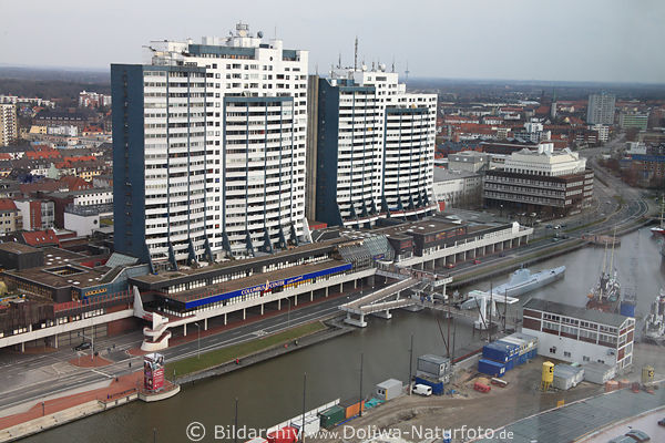Bremerhaven City Alter Hafen 2008 Bauphase
