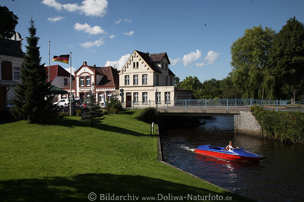 Friedrichstadt, Wasserboot, Kanaltrip, Grachtfahrt, Brcke