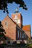 802654_Kreuzkirche Pilsum Foto, romanischer Backsteinbau, Ostfriesland, Krummhörn, historisches Gotteshaus, 13 Jahrhundert