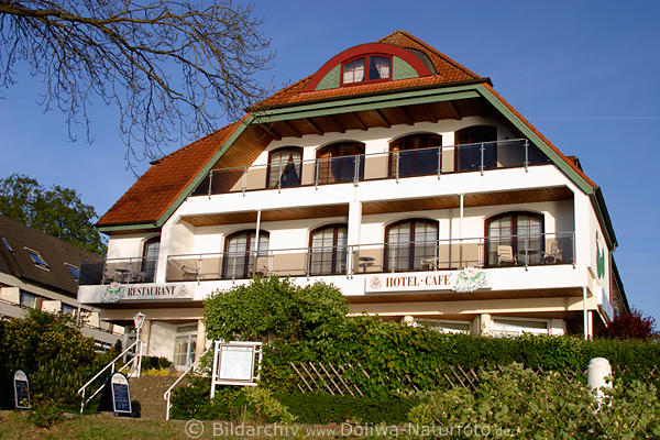 Seerose Malente-Hotel Caf am Dieksee Ufer-Pension Promenade-Unterkunft