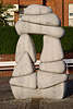 Steine-Skulptur Foto Bad Malente Kunstobjekt Bild von Dieksee-Promenade