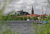 Plön Großer See Wasserlandschaft Fotos mit Schloss Kirche Stadt Seeblick vom Hafen