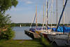 Rothenhusen Wasserufer Segelboote Port am Nordzipfel Ratzeburger See Naturfoto