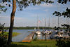 Rothenhusen Wasserufer Segelboote Grünoase Nordzipfel Ratzeburger See Naturbild