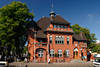 Burg auf Fehmarn Fotos: historisches Rathaus alte Backstein Architektur Bilder Ostseeinsel Stadtzentrum