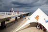 Timmendorfer Strandzelt für Kinder am Mole Meer-Wassersteg Seebrücke