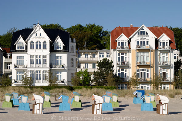 Strandhotels Ostseebad Bansin Meerufer Bderarchitektur Insel Usedom-Unterkunft