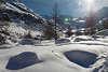 Alpen Winter Schneelandschaft