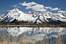 Zillertaler Alpen Hochgebirge Bergsee Gipfelpanorama Schnee Wasserspiegelung Naturfoto