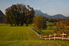 914394_Oberschnauer grne Wiesenplateau Naturfoto Ferienortes mit Bergblick getaucht in Abendsonne