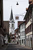 Seestrasse Berlingen Stadtbild Kirche Architektur Schweizer Ufer