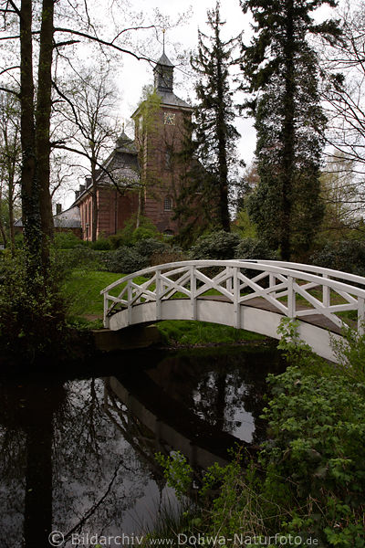 Grfin von Luckner Brcke Wasserkanal am Kloster-Uetersen in Elbmarschen