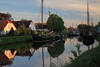 Carolinensiel Schiffe Port am Harle in Bild Fluss von Nordsee bis Wittmund