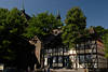 Heimat-Museum Foto Fehmarn Burg Attraktion an Kirche Trme versteckt in Bumen