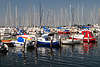 706876_ Burgtiefe Hafen Foto, Segelhafen & Segelboote, Motorboote Anlegestelle im Norden am Binnensee