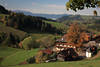 Schwarzwald Berglandschaft Talpanorama Natur Weite Bauernhof Kapelle
